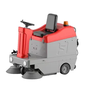 Karler S1 Industrial Park Driving Sweeper With Three-in-One Function (Sweeping, Dust Collection, Water Spraying) and Long-Lasting Standby thumbnail-1