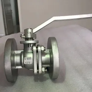 ANSI Q41F-150LB Manual Floating Ball Valve 304 Stainless Steel High Platform Flange Ball Valve thumbnail-5