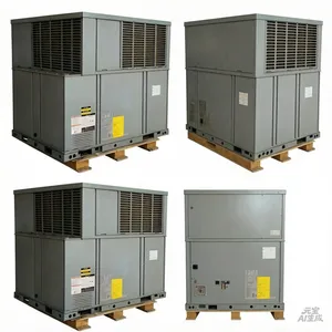 Inverter Rooftop Packaged Unit (RTU) | Energy Efficient Commercial HVAC System With ECM Motor & AHRI Certified thumbnail-1