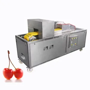 Automatic Cherry Pitter Commercial Olive Pitting Machine/Red Dates Deseeding Opening Machine Peach Apple Pear thumbnail-4