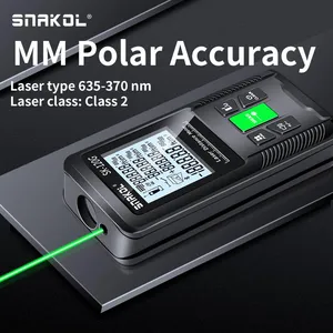 Battery-Powered Laser Distance Meter Class 2 for Construction 50m Range thumbnail-3