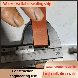 Low Temperature Resistant Water Swelling Waterstop Strip Anti Leakage Rubber Strip for Subway Tunnel Project thumbnail-5