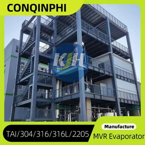Fabrikdirekt angebotener gerührter Dünnschichtverdampfer, ISO 9001-konform, rund um die Uhr (24/7) After-Sales-Support thumbnail-1