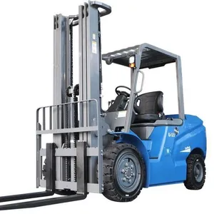 Powerful Green Electric Battery Forklift for Efficient Warehouse Handling 4*4 Wheel Truck thumbnail-5
