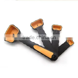 New 8 Piece 100% Food Grade Silicone Folding Measuring Cup and Spoon Set Quality Choice thumbnail-4