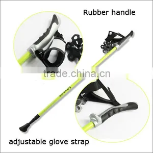Two Sections Adjustable Inner Lock With Antishock Aluminum 7075 Trekking Pole Walking Stick Supplier's Choice thumbnail-3