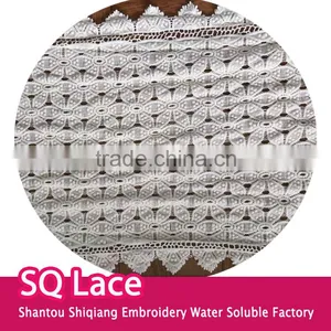 Cheap Lace Fabric Cotton Embroidery Lace Trim Lace Design for Dress Accessory thumbnail-1