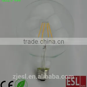 2016 New Product Hot Selling! G125 4w 220v-240v Led Filament Light With CE&RoHS 2Years Warantty thumbnail-1