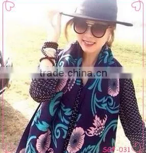 Wholesale Lady Scarf Winter Fashion Women Shawl thumbnail-1