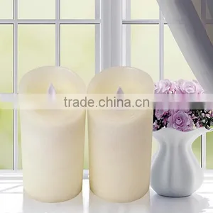 Moving Flame Wick Real Wax LED Candle With Timer/LED CANDLE thumbnail-4