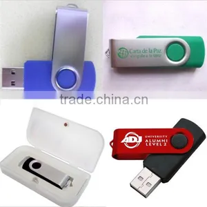 Wholesale Bulk Promotional Low Price Swivelling Usb Memory Stick Swivel Usb Pendrive With High Speed thumbnail-1