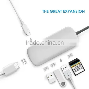 Comb 3.1 Type C Power Charge Hub With Card Reader USB 3.0 Port thumbnail-2