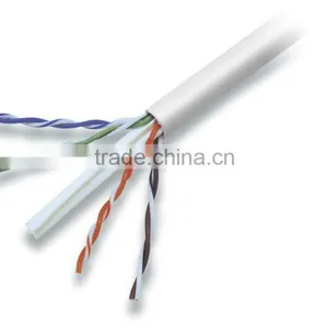 Best Price High Quality 4pairs Indoor UTP Cat6A Network Cable Lan Cable thumbnail-1