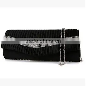 Hot Sale Korea Rhinestone Evening Bag Shoulder Bag With Chain thumbnail-2