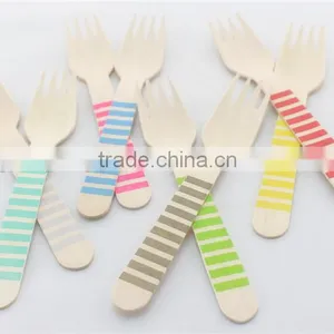 Disposable High Quality Wooden Dinnerware/Dinnerware Sets/brich Wooden Knife for Party thumbnail-1