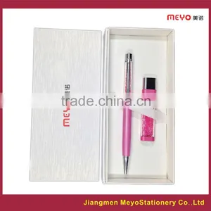 Colorful Crystal Ball Pen and Crystal Usb Flash Drive Gift Set thumbnail-1