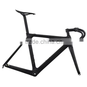 2015 High Quality Aero Carbon Bicycle Frame AERO007 BB86/DI2 Fiber Road Racing Bike Frame thumbnail-1
