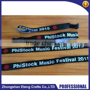 BEST Popular Custom Woven Wristband,fabric Wristband,festival Wristband thumbnail-1