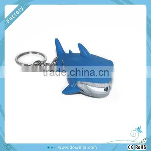 Shark Keychain ,Custom Keychain ,Plastic Led Keychain thumbnail-1