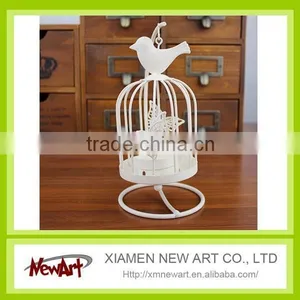 Metal Wholesale Elegant Decorative Bird Candle Holder and Bird Cage Pet Cage Quality Choice thumbnail-4