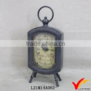 Metal Antique Vintage Decorative Table Clock thumbnail-1