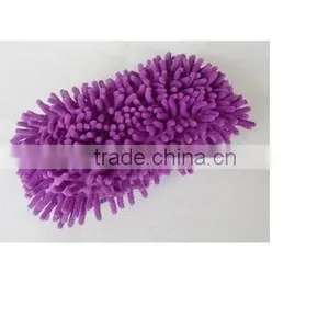 Hot- Selling Automobile Microfiber Terry Towels/ Chenille Mitts / Waxing Sponges thumbnail-4