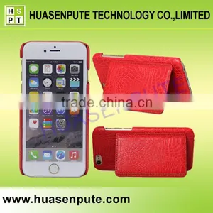 For Apple Iphone6 Compatible Brand and Leather Crocodile Skin Material Animal Phone Case thumbnail-1