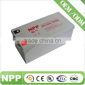 NPP Made in China 12v200ah Solar Battery thumbnail-3