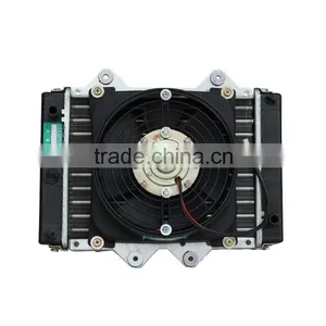 Factory Direct Sale Standard Custom Motorcycle Radiator Wih Cooling Fan thumbnail-3
