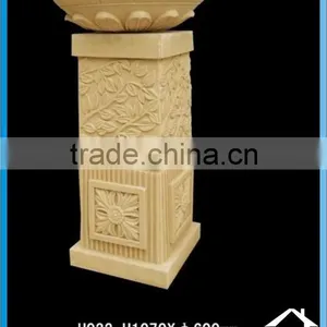 Large Plain Flower Pots With Pedestal thumbnail-1
