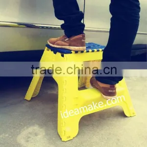 SGS Safety Approval Foldable Home Furniture,Ez Folding Step Stool With One Step thumbnail-1