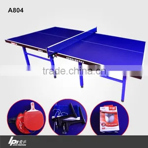 Single Fold Portable Movable Table Tennis Table thumbnail-1