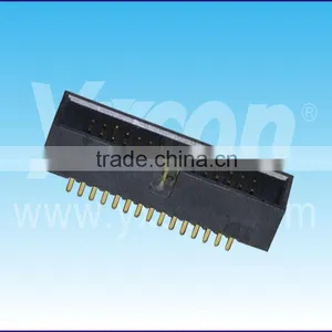 Dongguan Factory 1.27mm Pitch High Quality Dual Row Straight Box Header Connector thumbnail-5