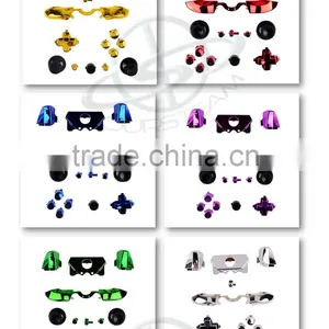 Chrome ThumbSticks RT LT Triggers RB LB DPad ABXY Guide Buttons Mod Kit For Xbox ONE For Xbox One 3.5 mm Elite thumbnail-1