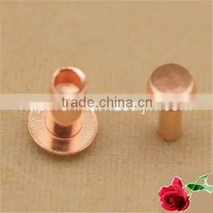 Solid Hollow Copper Rivets thumbnail-1