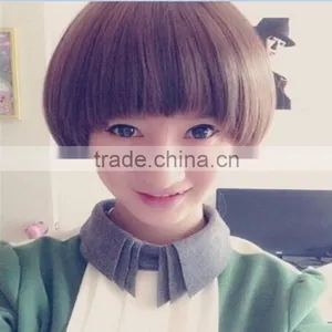 5A Grade Top Quality for the 100% Human Hair Wig in BOBO Style thumbnail-1