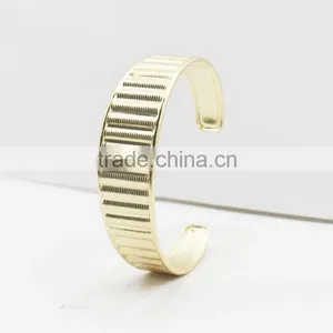 Fashion 316L Stainless Steel Gold Cuff Bangle 2016 thumbnail-1