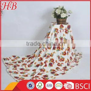 220-300gsm,super Soft Printed Flannel Fleece Blanket thumbnail-4
