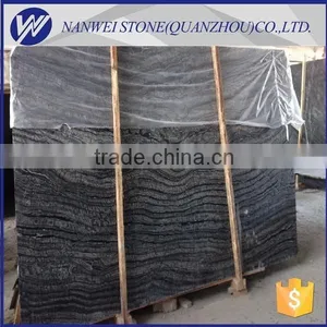 Brown Wood Grain Superior Business Hall Floor Ancient Grey Marble Tiles thumbnail-2