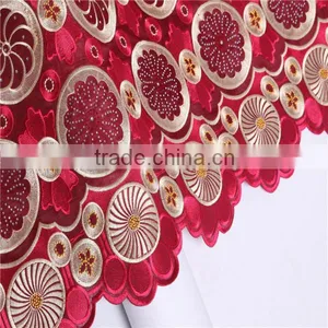 High Quality Organza Lace With Sequins 2016 Wholesale Lace Fabric in Dubai thumbnail-4