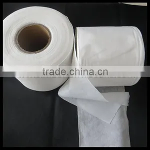 100% Eco-friendly Spunlace Nonwoven Cloth for Towel Roll thumbnail-1