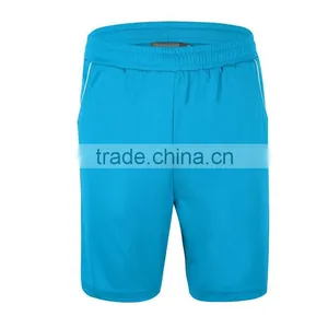 Cheap Good Sale Light Blue Soccer Training Shorts thumbnail-1