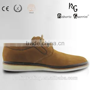 Suede Lace up Stylish Design Custom Casual Shoes thumbnail-1