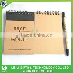 2016 Fashion Mini Recycle Notebook With Ball Pen thumbnail-4