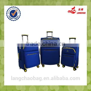 Four Wheels Compass Waterproof Fabric Travel Bag China Wholesale Luggage Sets thumbnail-1