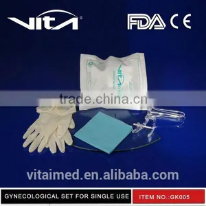High Quality Gynecology Set For Single Use With CE/FDA/ISO thumbnail-1