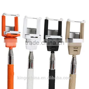 Extendable Steel Material Wireless Bluetooth Selfie Stick for Moblie for Cell Phone thumbnail-5