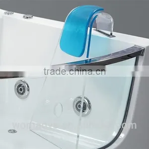 Indoor Clear Glass Window Acrylic Sexy Massage Bathtub thumbnail-3