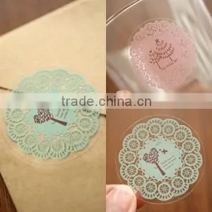 2015New Design Pvc Removable Sticker for Cell Phone Macbook Decor/DIY Product Flower Shape Removable Pvc Sticker thumbnail-3