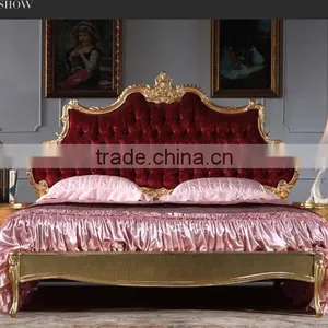 Luxury Classic Bedroom Furniture -leaf Filding Bed Quality Choice thumbnail-2